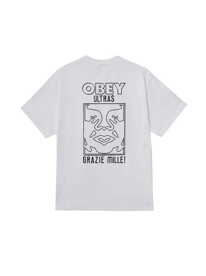 OBEY ULTRAS T-SHIRT WHITE 
