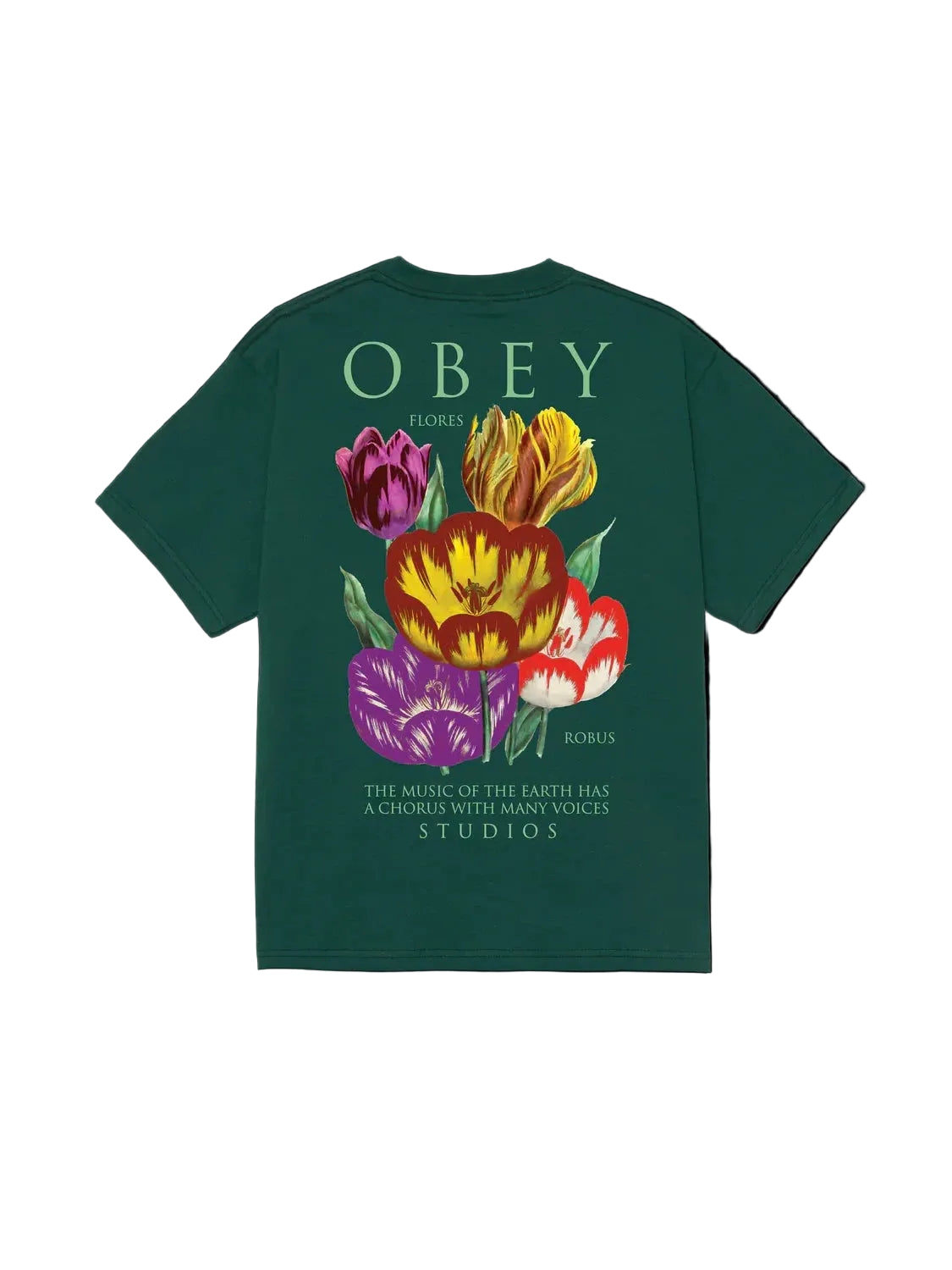 OBEY FLORES TSHIRT
