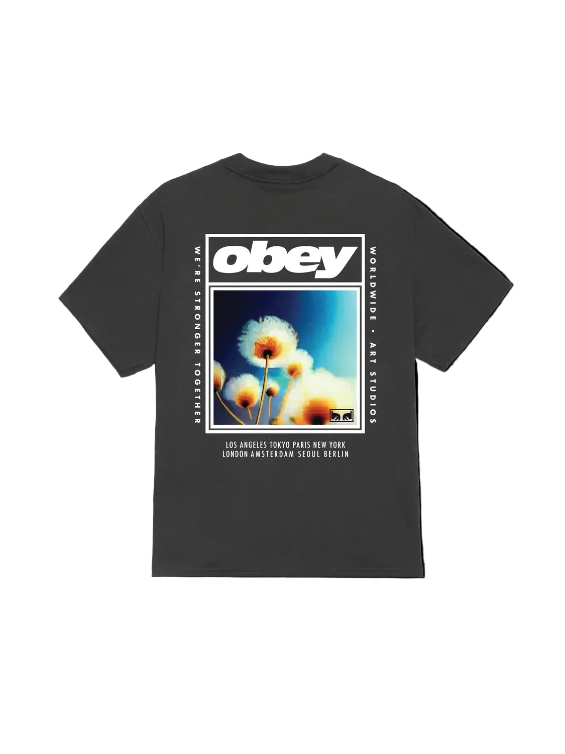 OBEY STRONGER TOGETHER V BLACK 