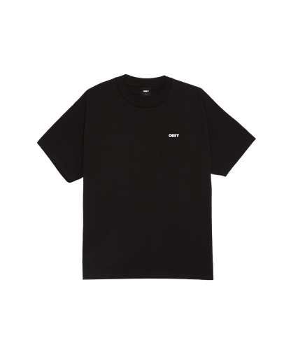 OBEY RESISTANCE SKULL CLASSIC T-SHIRT BLACK 