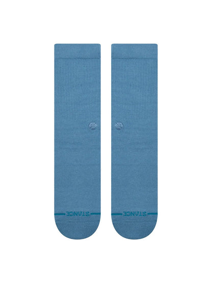 STANCE ICON CREW SOCKS BLUESTEEL