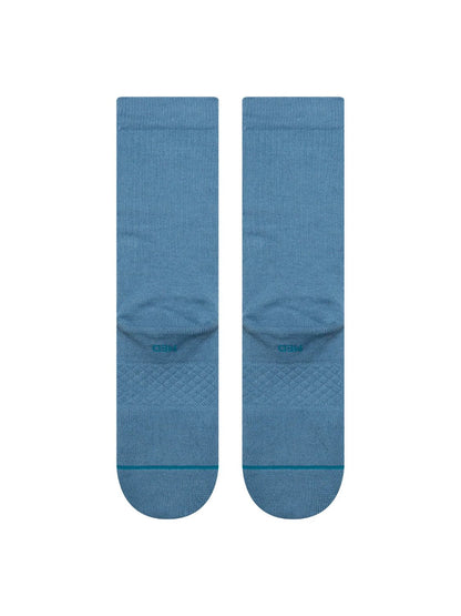 STANCE ICON CREW SOCKS BLUESTEEL