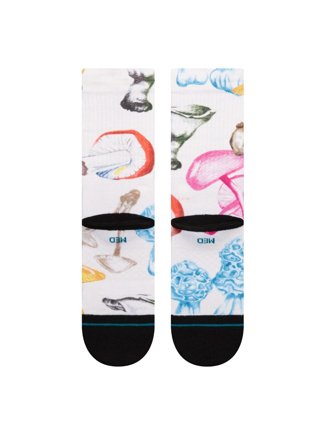 STANCE HUNT AND GATHER POLY CREW SOCKS FOREST