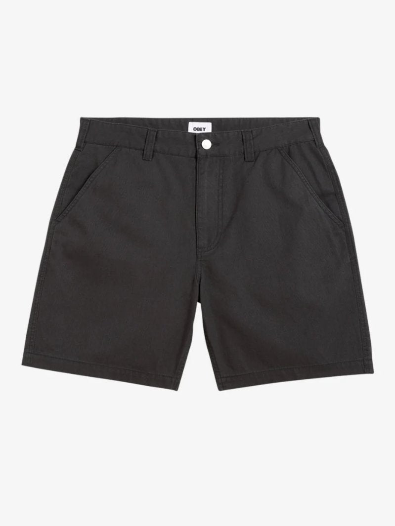 OBEY ROYAL CANVAS SHORT BLACK 