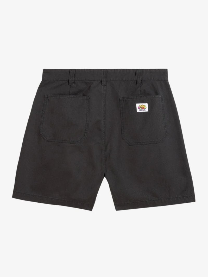 OBEY ROYAL CANVAS SHORT BLACK