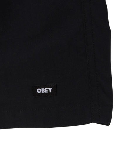 OBEY DAILY WATER SHORT BLACK 