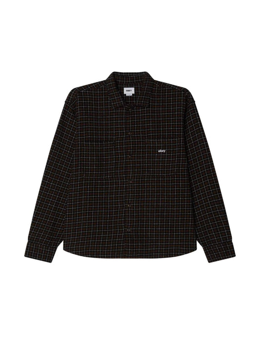 OBEY ADAMS WOVEN SHIRT WREN