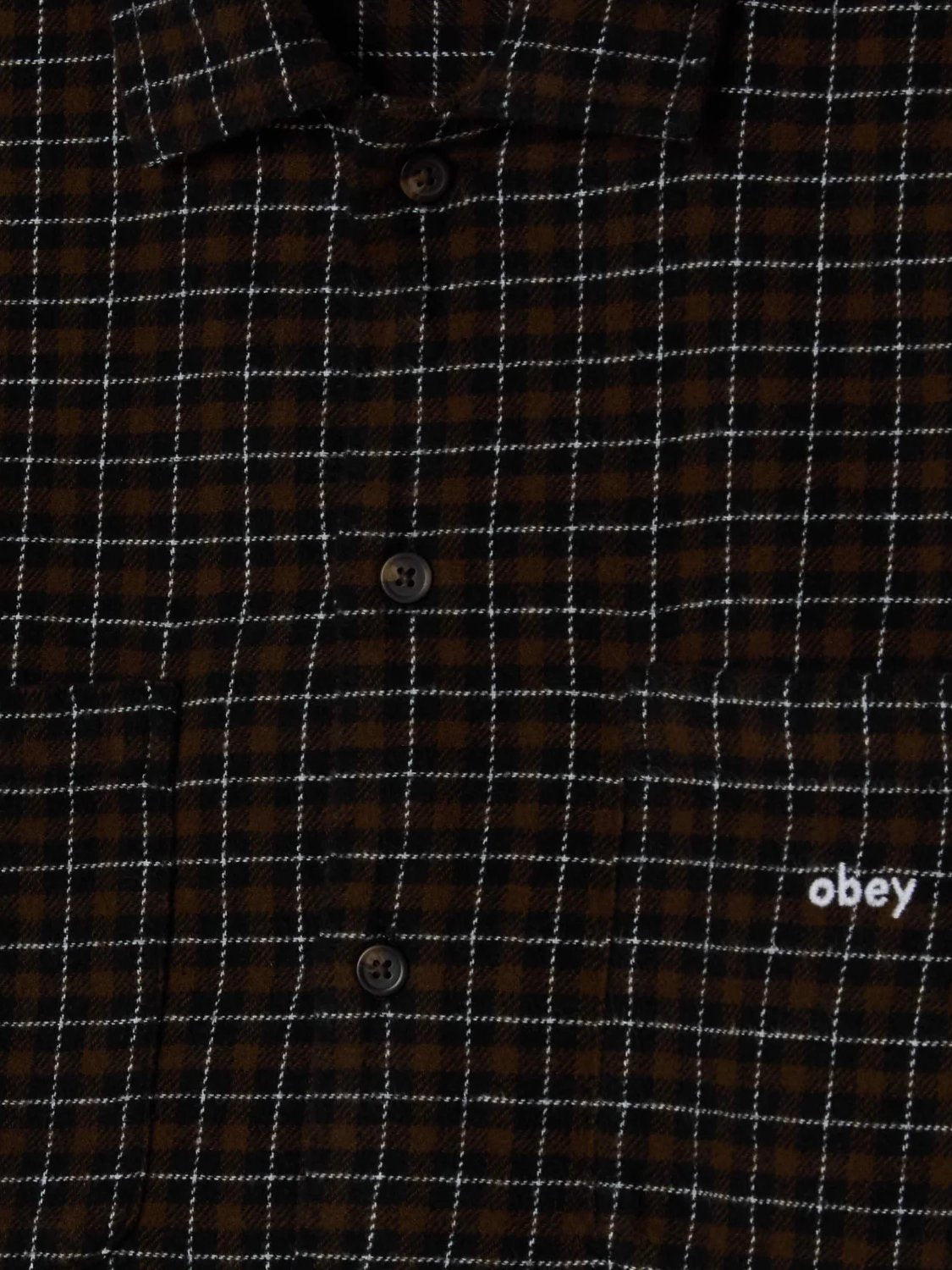 OBEY ADAMS WOVEN SHIRT WREN