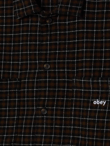 OBEY ADAMS WOVEN SHIRT WREN