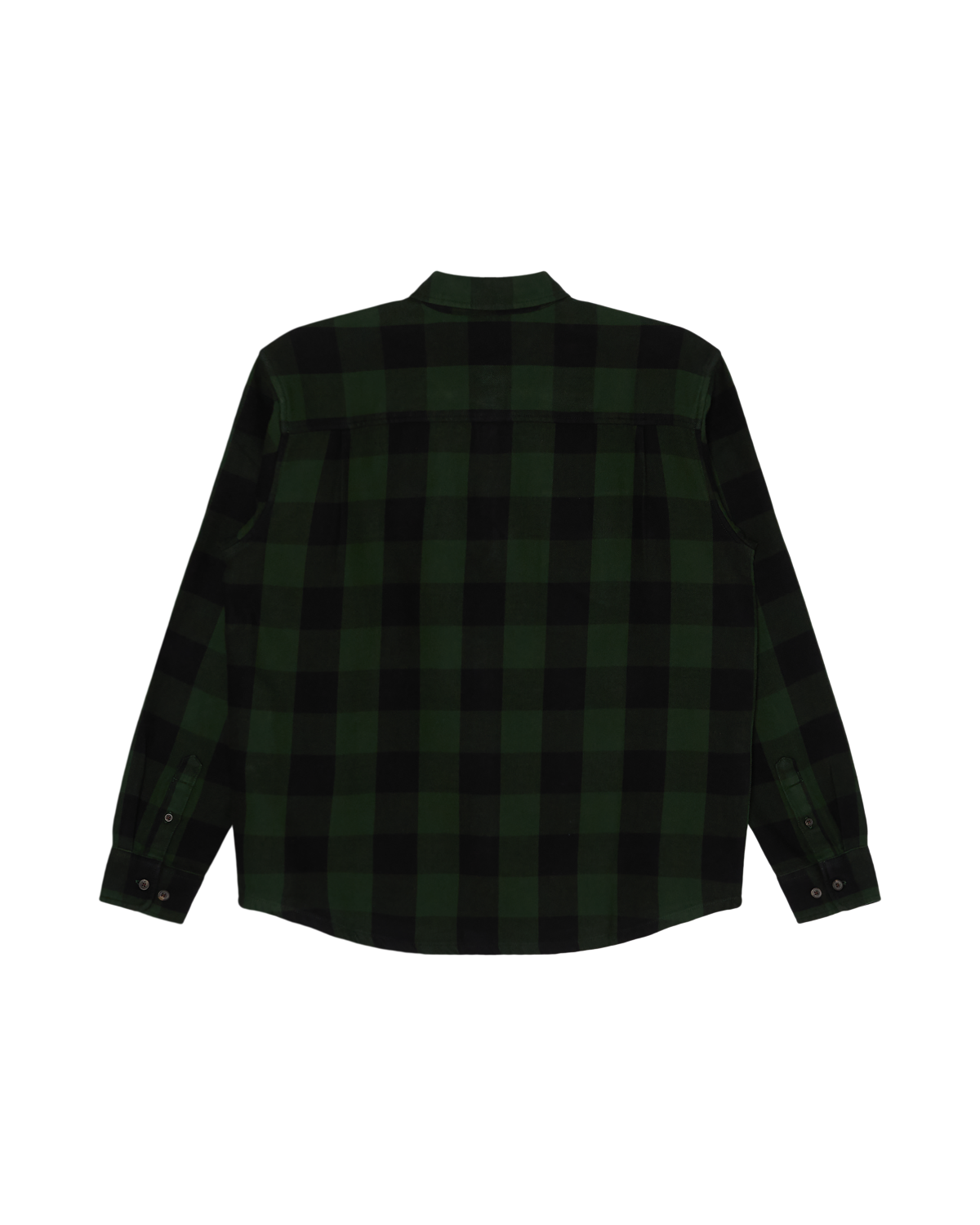OBEY JONES WOVEN SHIRT KOMBU GREEN
