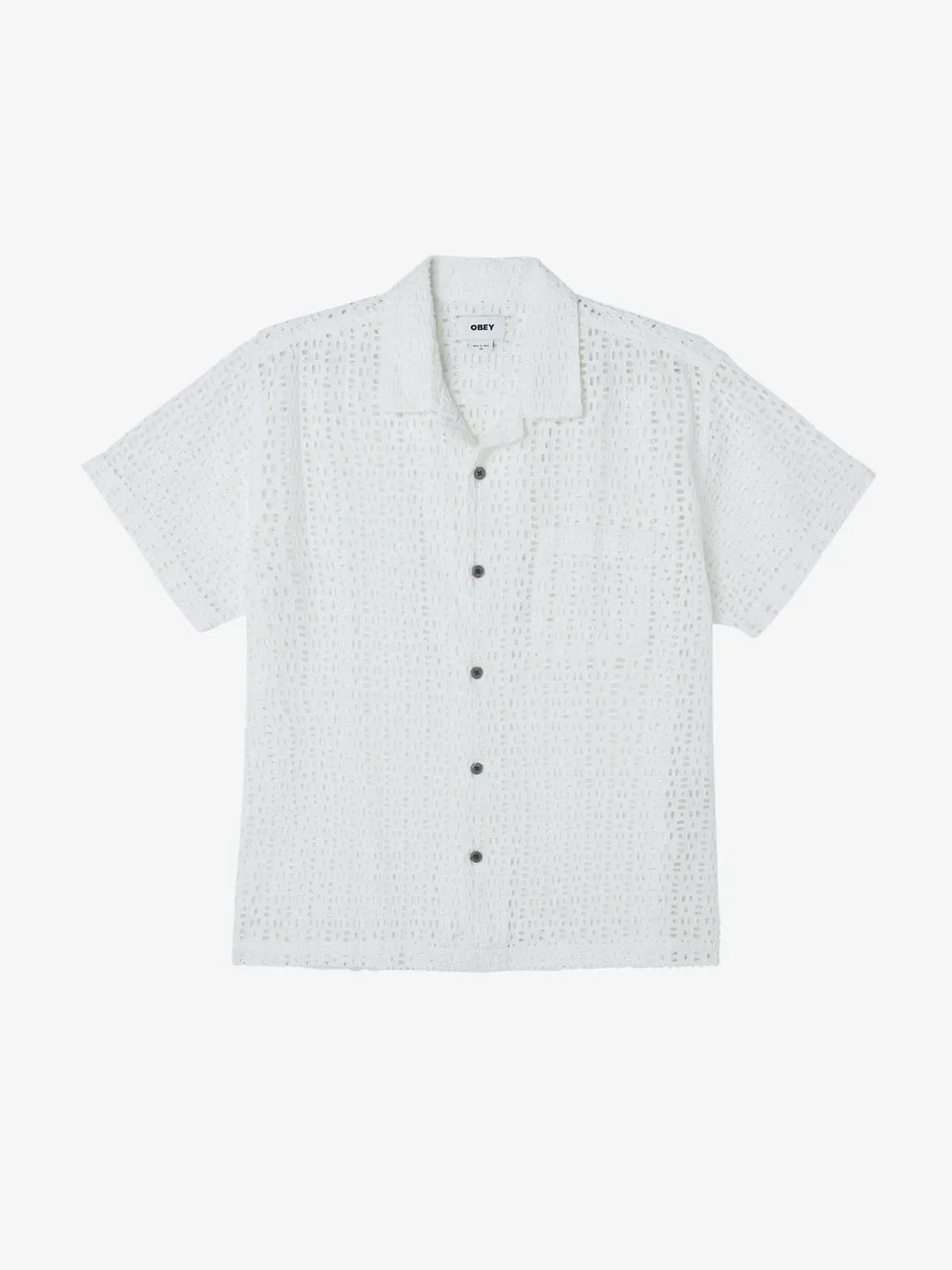 OBEY VIDA S/S SHIRT WHITE