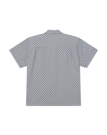 OBEY ADRIAN SHORT SLEEVE WOVEN UNBLEACHED MULTI 
