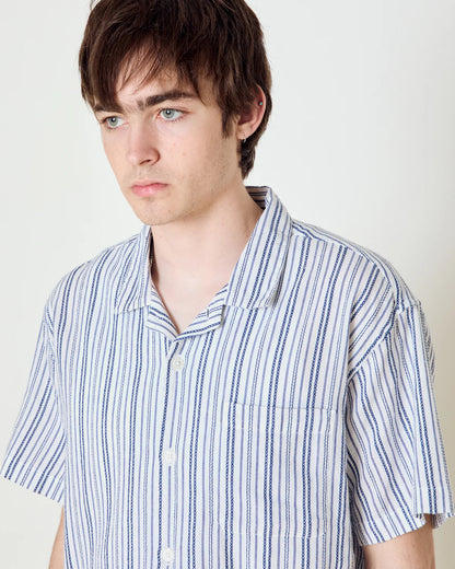 OBEY EVANS SHORT SLEEVE SHIRT WHITE MULTI 