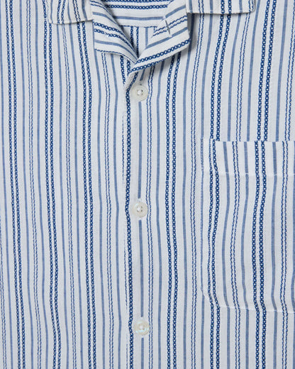 OBEY EVANS SHORT SLEEVE SHIRT WHITE MULTI 