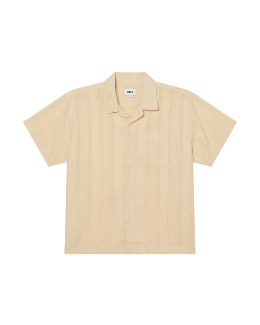 OBEY SAMUEL SHORT SLEEVE SHIRT UNBLEACHED MULTI 