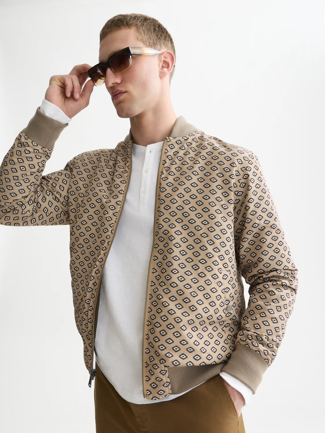 S&S REVERSIBLE BOMBER JACKET FOREST NIGHT 