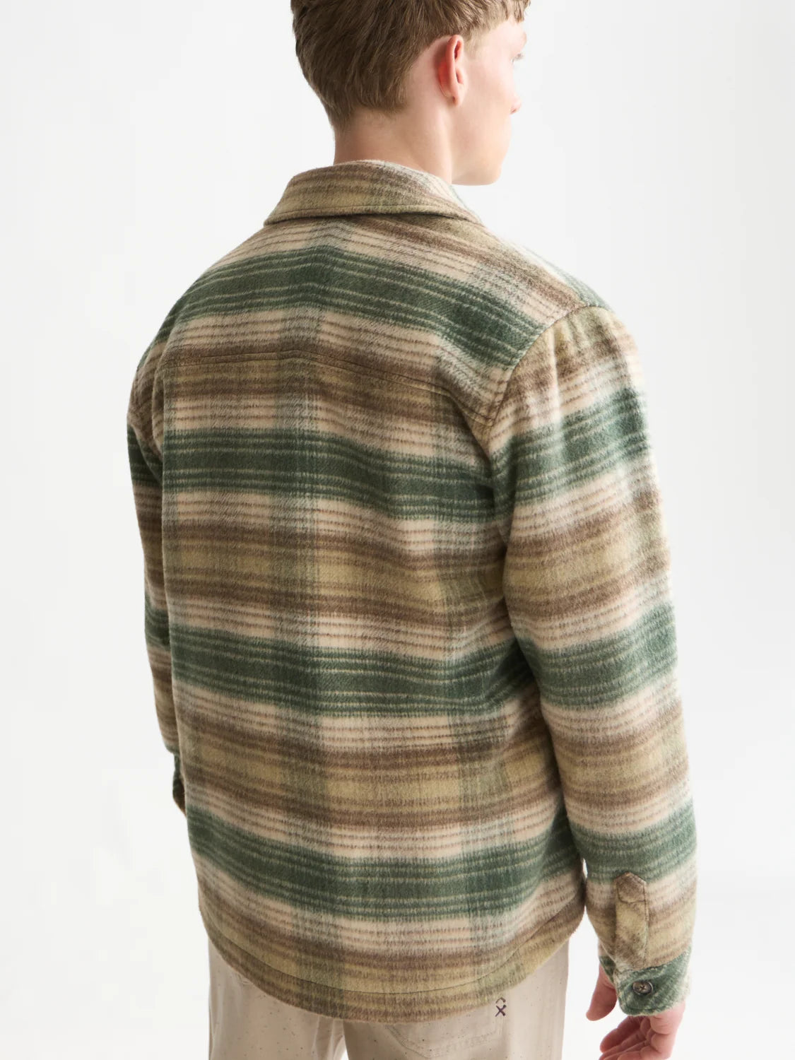 S&S CHECK OVERSHIRT DARK FOREST 
