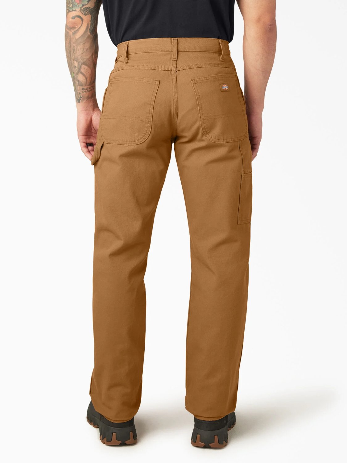 DICKIES RELAXED FIT DUCK JEAN RINSED BROWN DUCK