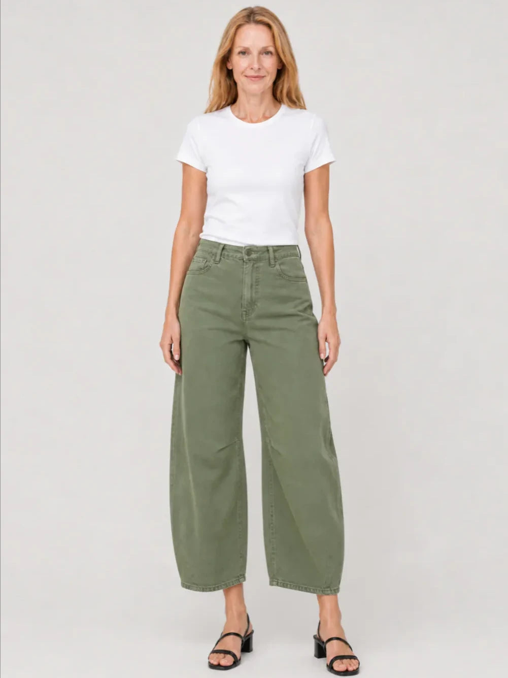 OLIVER LOGAN ELMORE HORSESHOE LEG OLIVE GREEN 