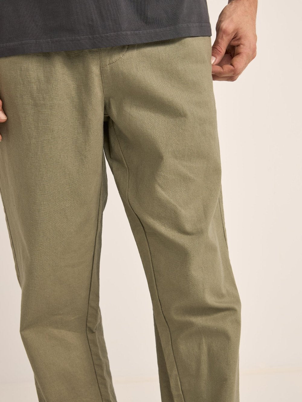 RHYTHM LINEN JAM PANT OLIVE