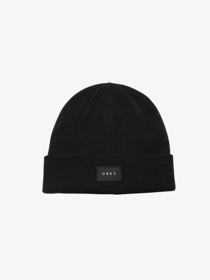 OBEY VIRGIL BEANIE BLACK 