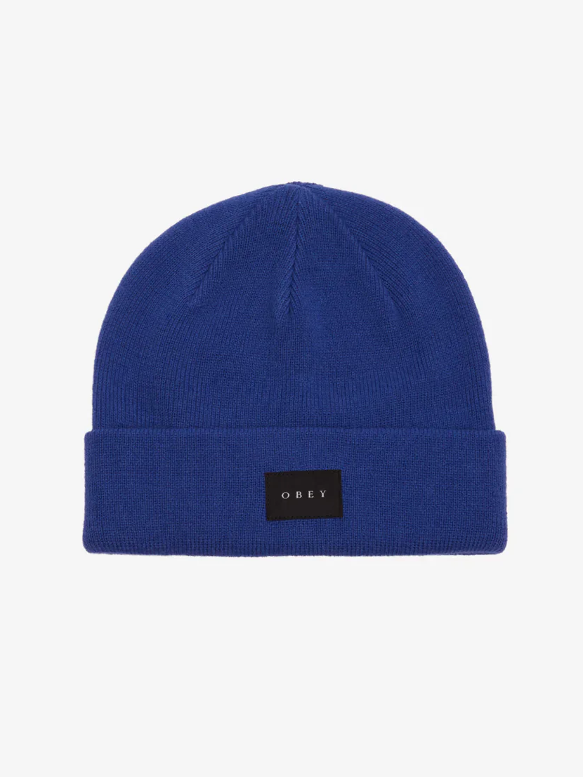 OBEY VRIGIL BEANIE OLYMPIAN BLUE