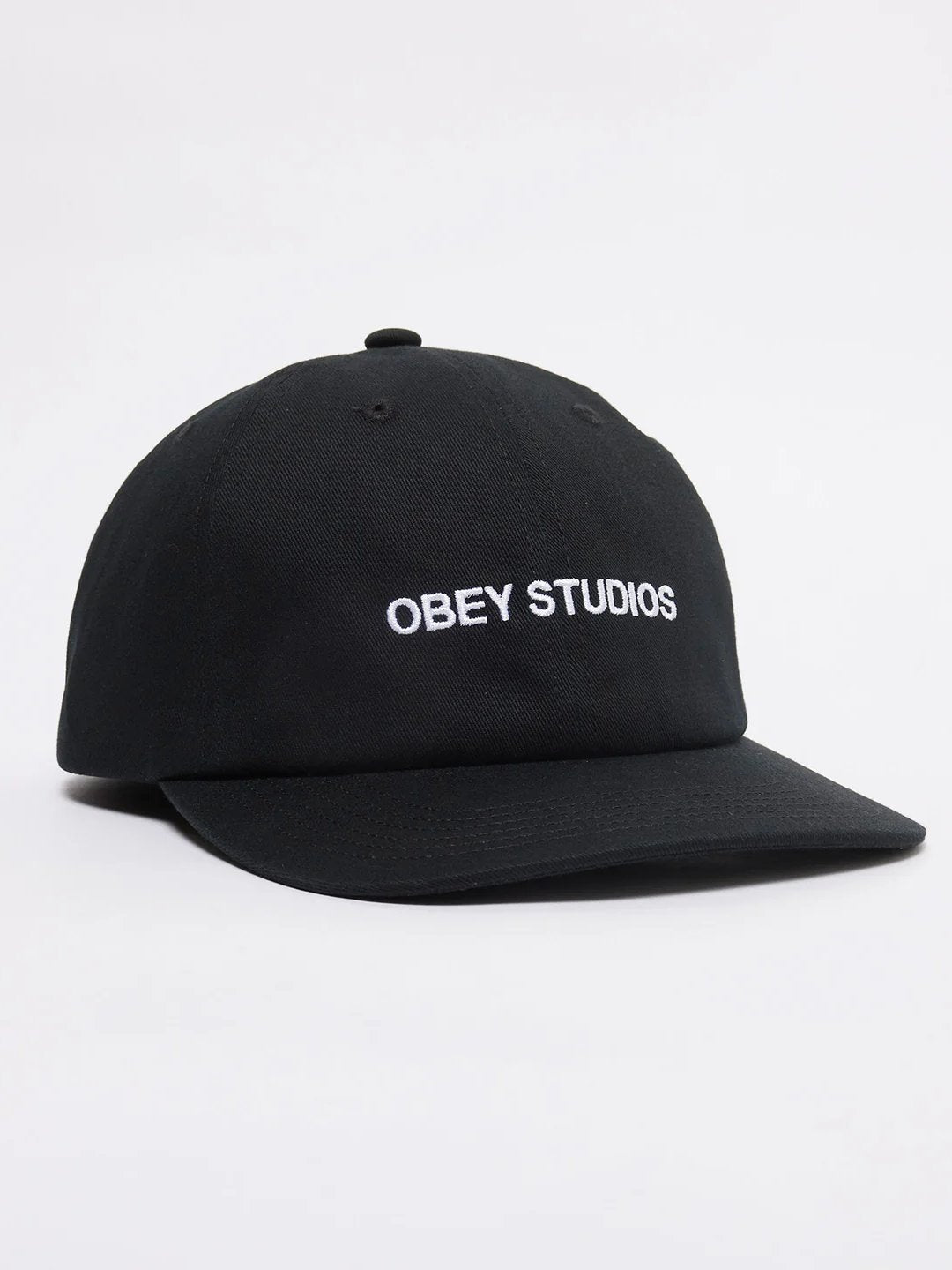 OBEY STUDIOS STRAP BACK HAT BLACK
