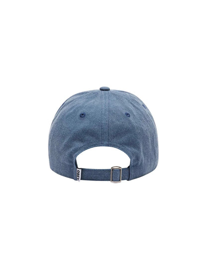 OBEY WASHED TWILL FLOWER STRAPBACK WASHED NAVY 
