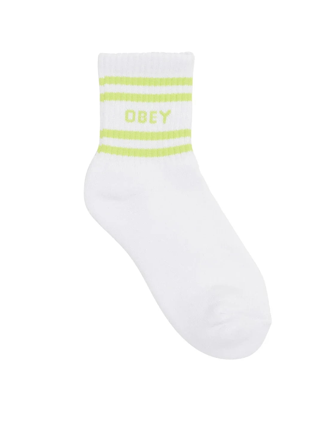 OBEY COOP SOCK WHITE/CELERY JUICE