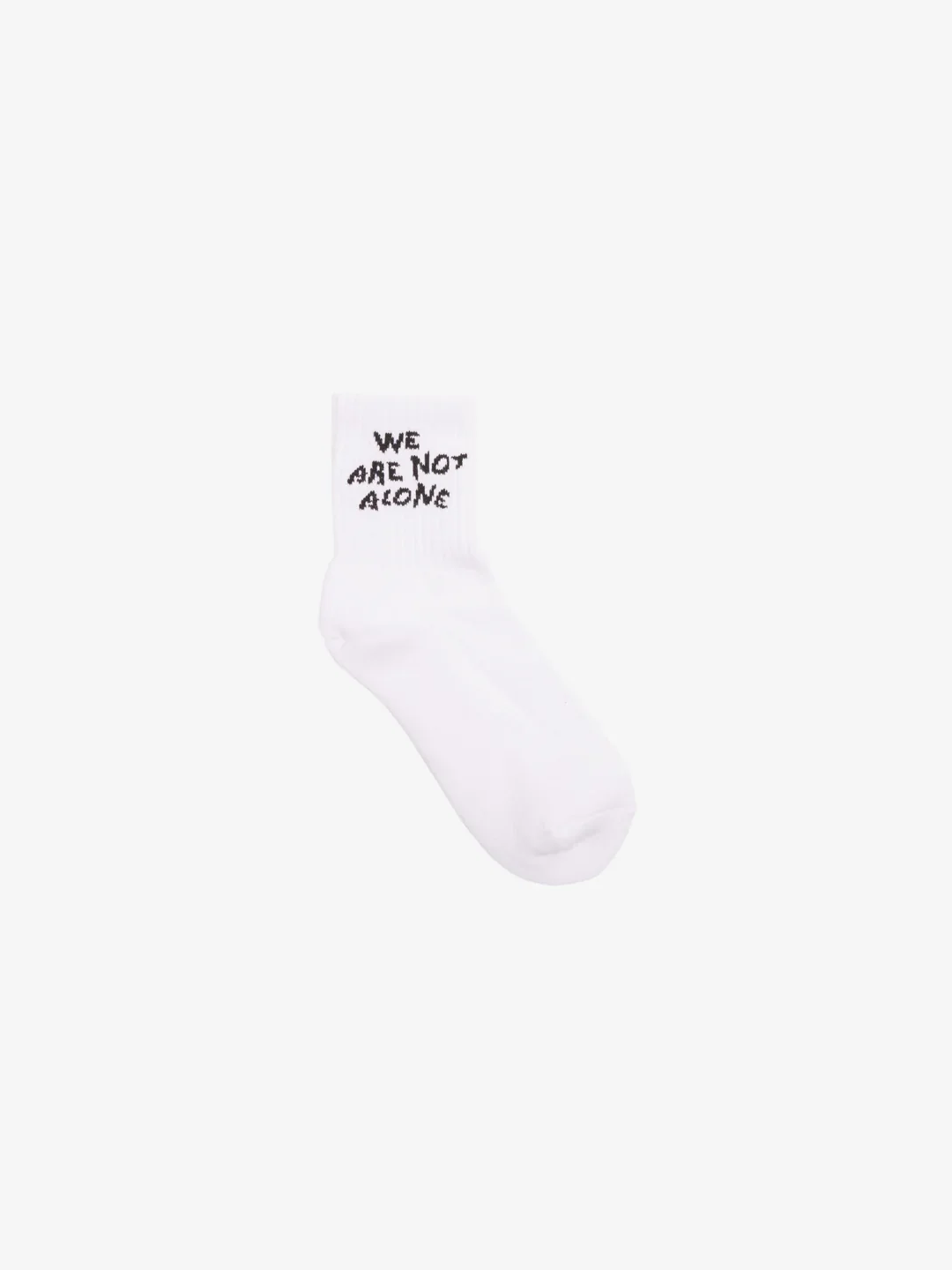 OBEY NOT ALONE SOCKS WHITE MULTI