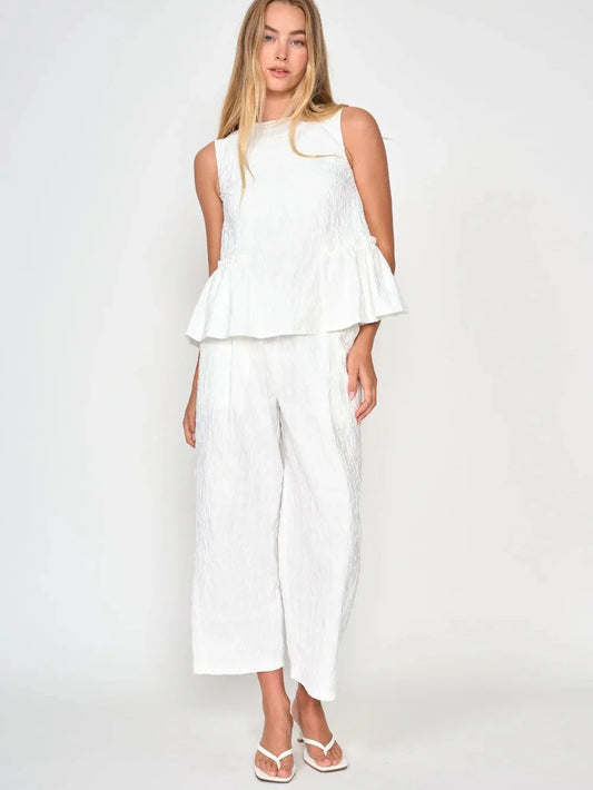 dRA HARPER TOP WHITE 