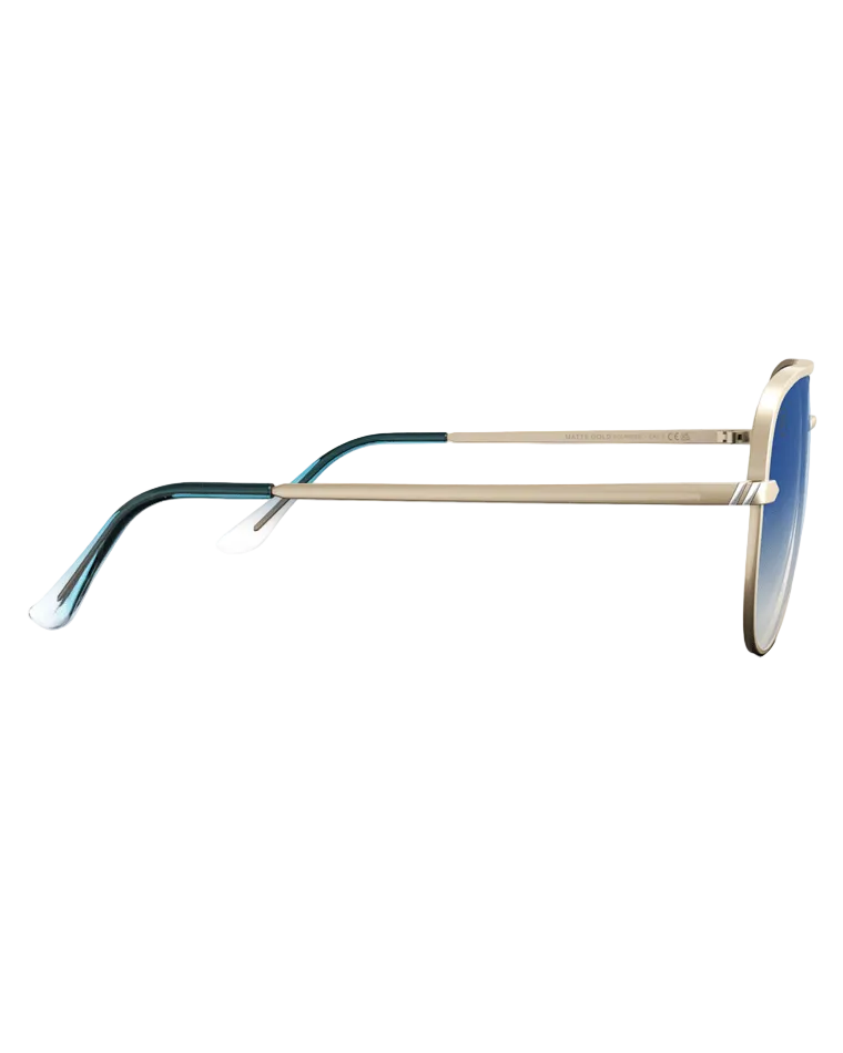 BLENDERS SHADOW POLARIZED SUNGLASSES MATTE GOLD 