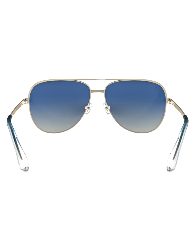 BLENDERS SHADOW POLARIZED SUNGLASSES MATTE GOLD 