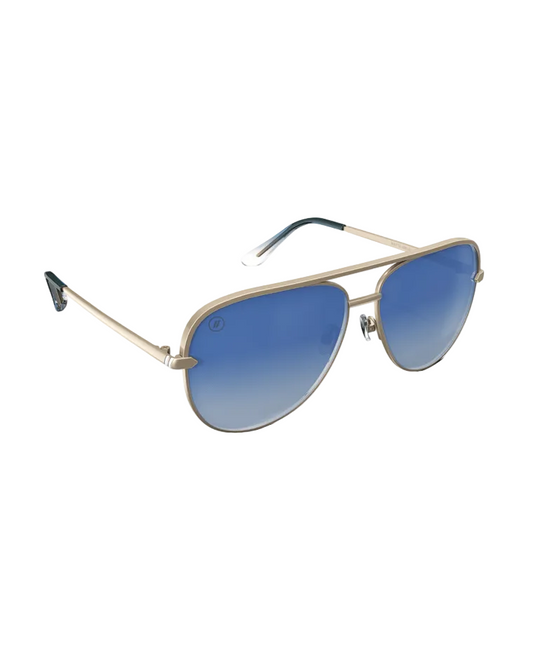 BLENDERS SHADOW POLARIZED SUNGLASSES MATTE GOLD 