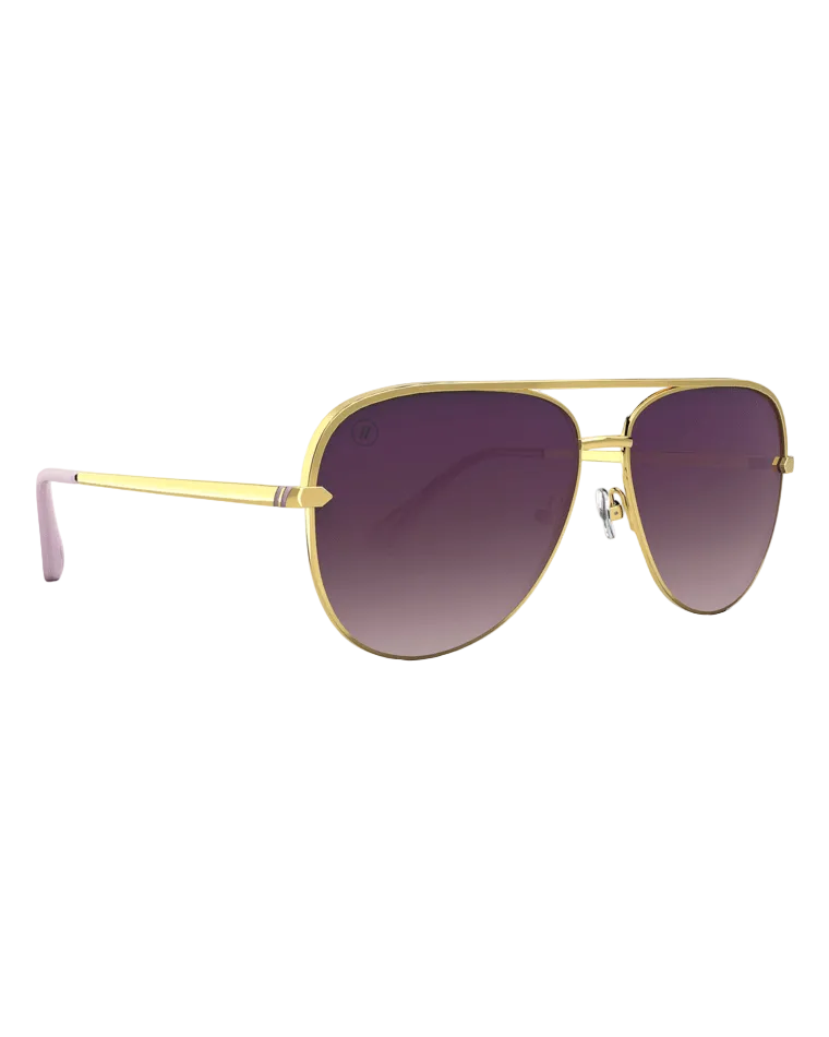 BLENDERS SHADOW POLARIZED SUNGLASSES LILAC LUSH FADE 