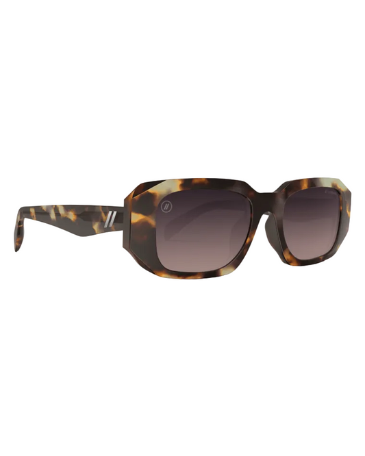 BLENDERS ONYX POLARIZED SUNGLASSES LATTE TORT
