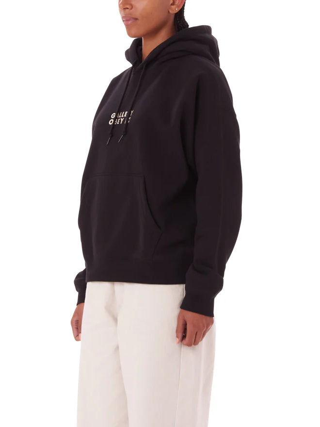 OBEY GALLERY HOOD DIGITAL BLACK