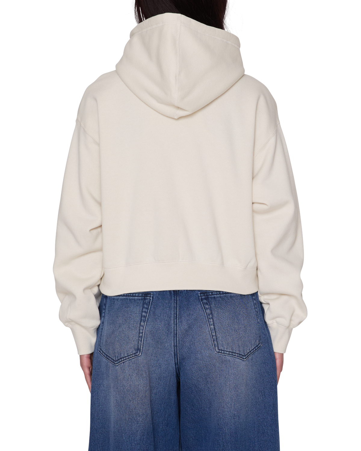 OBEY STUDIOS COLLEGIATE HOODIE SILVER BIRCH 