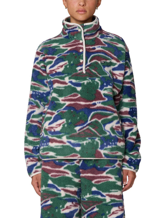 OBEY PASTURES MOCK NECK PULLOVER