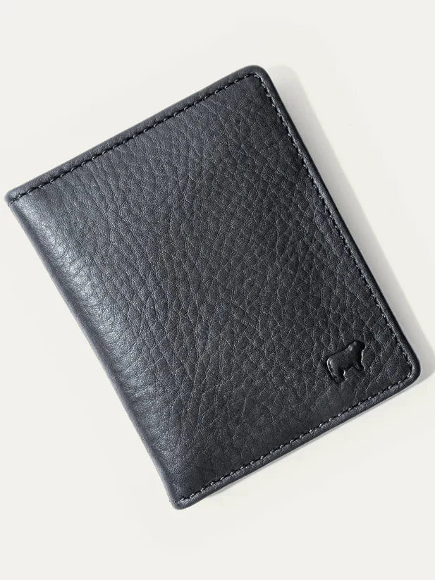 WILL CLASSIC FRONT POCKET WALLET BLACK 