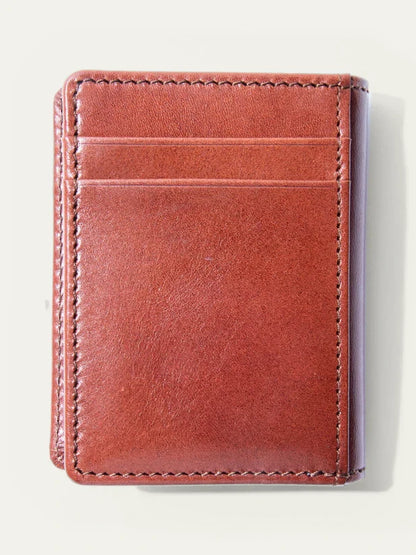 WILL CLASSIC FRONT POCKET WALLET COGNAC