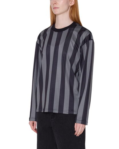 BOUNDS MESH STRIPE LONG SLEEVE