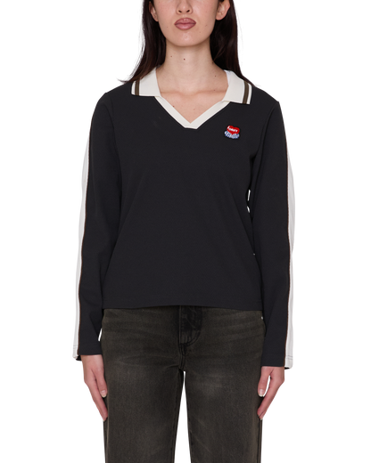 OBEY AREN POLO BLACK MULTI 