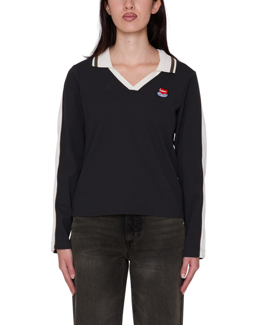 OBEY AREN POLO BLACK MULTI 