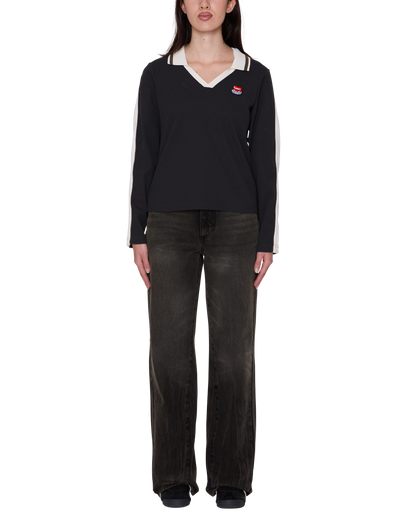 OBEY AREN POLO BLACK MULTI 
