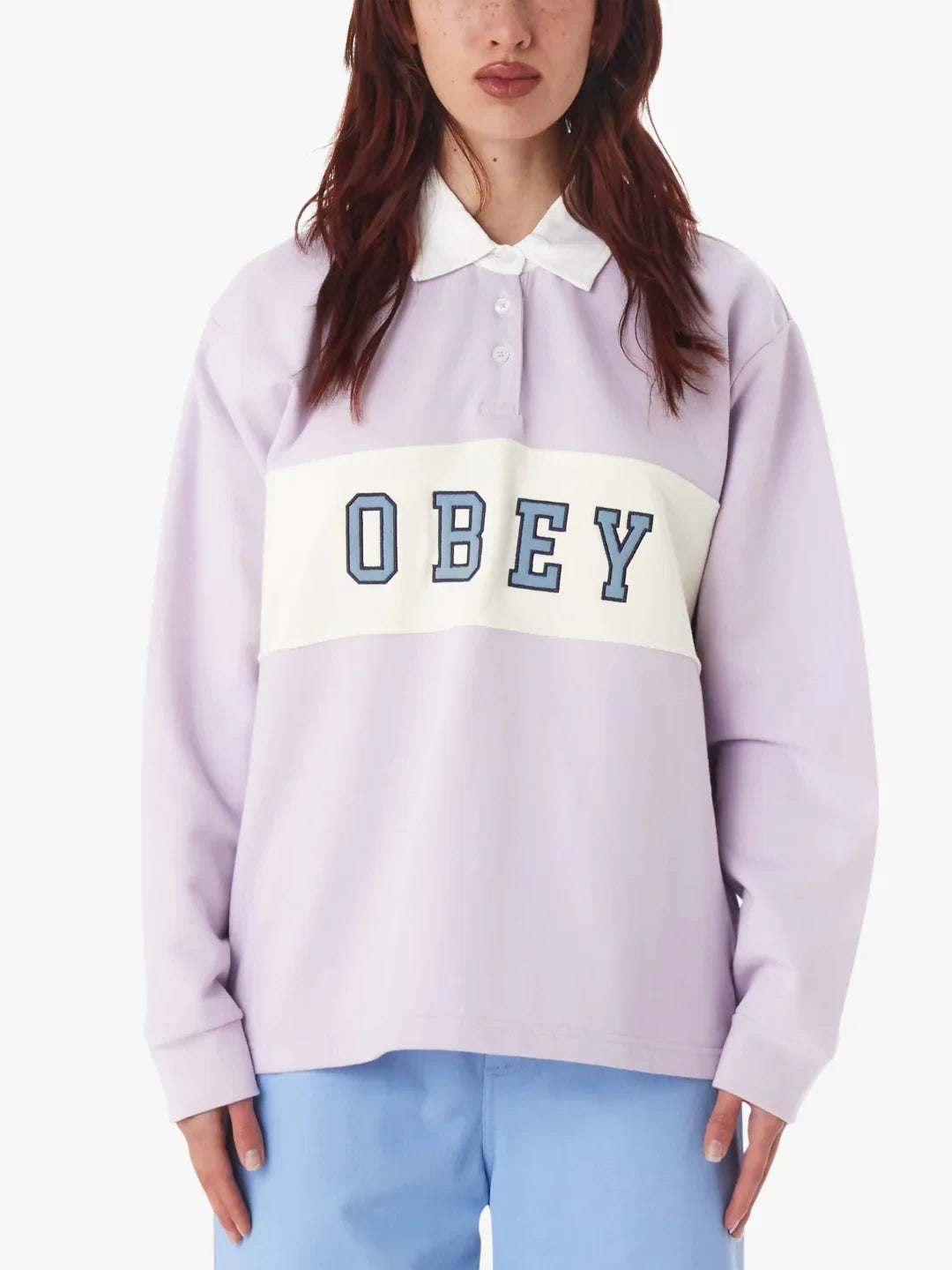 OBEY ROSEWOOD RUGBY ORCHID PETAL