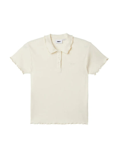 OBEY LOREN POLO S/S UNBLEACHED 