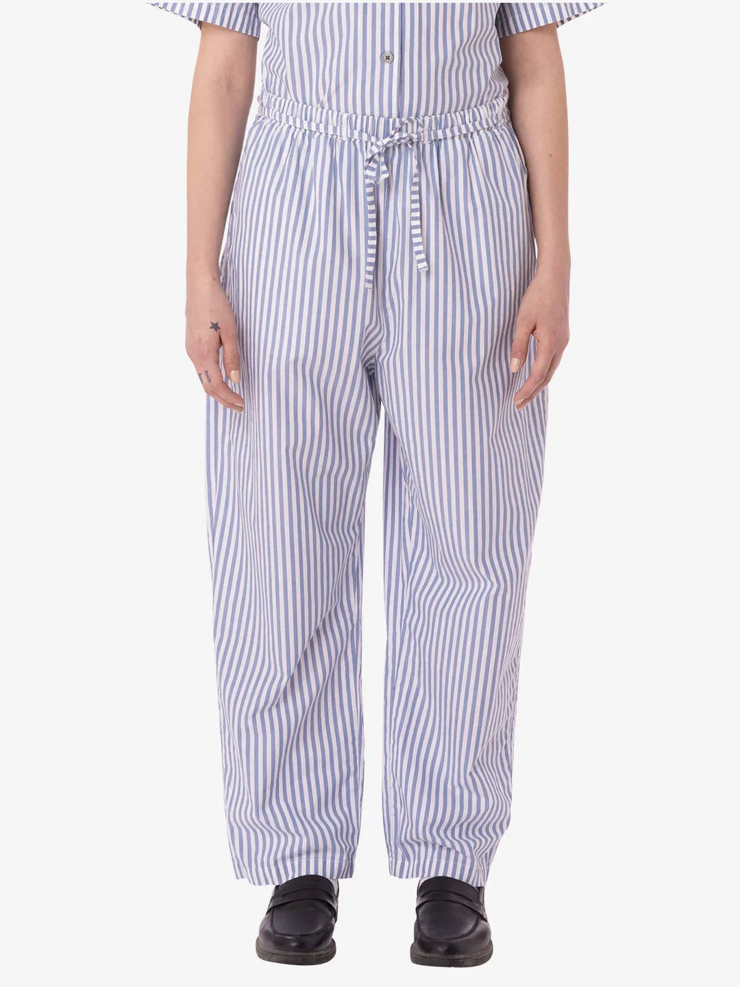 OBEY DOMINIQUE STRIPE PANT CORONET BLUE MULTI