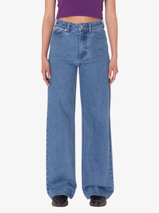 OBEY ERRAND HIGHWAIST DENIM LIGHT INDIGO