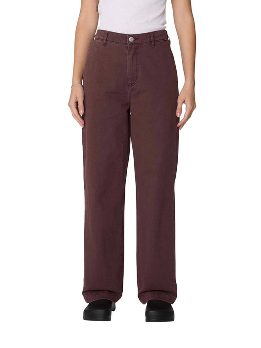 OBEY FRITZ CARPENTER DENIM CHOCOLATE FADED WASH